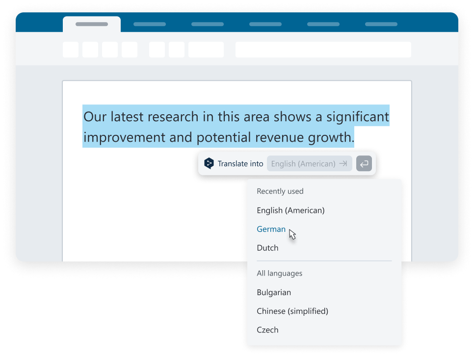 DeepL Translate App for Windows, macOS, iOS, and Android